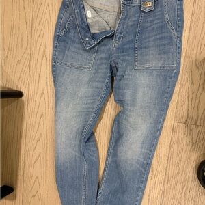 White House Black Market Blue Skinny Jeans